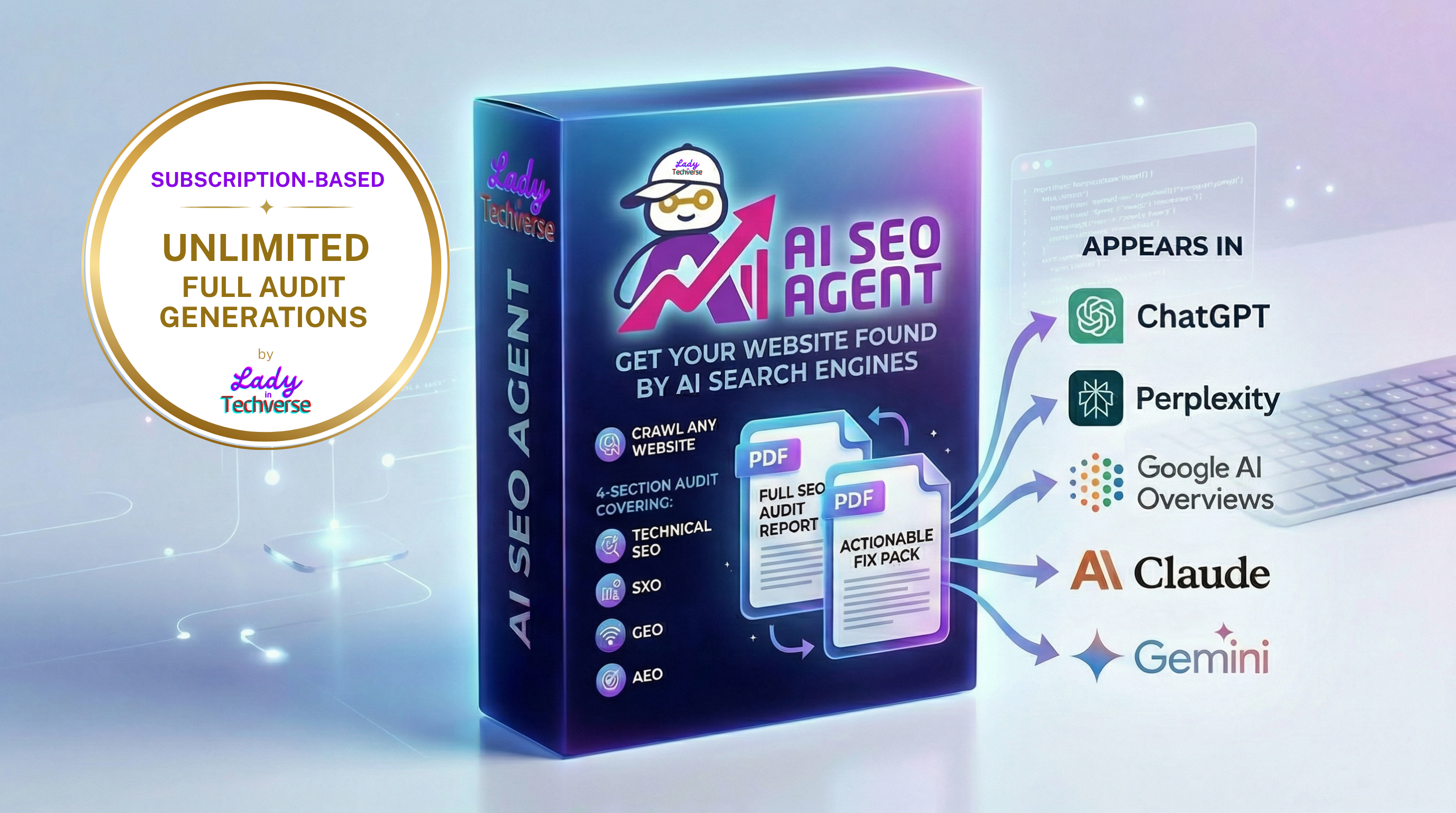 LITV AI SEO Agent 1.0 featured box artwork